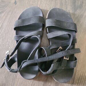 Womens black Chaco sandals
